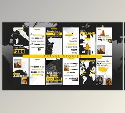 Download World Map Pro - Travel Stories (Videohive 43262460) - AE Project