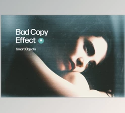 Download Bad Copy Photo Effect