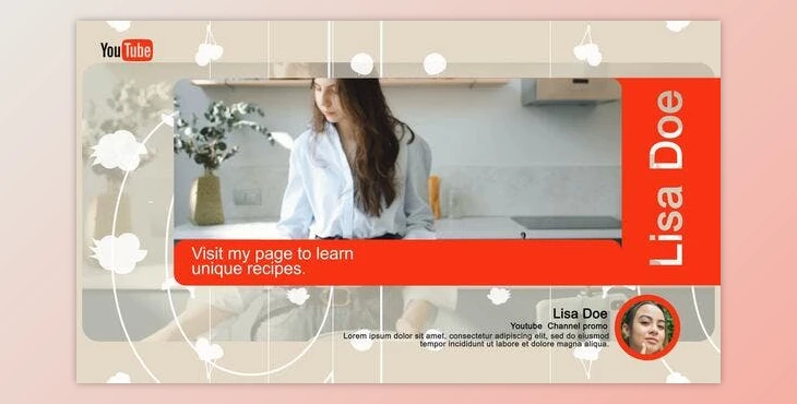 Download My Youtube Food Channel (Videohive 42972370)