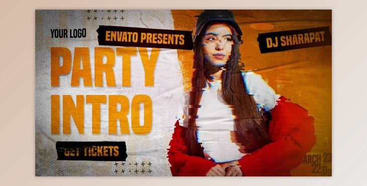 Download Music Party Intro I Hip Hop Opener (Videohive 43224149) - AE Project