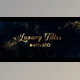 Download Luxury Titles (Videohive 43194353) - AE Project