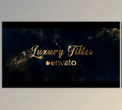Download Luxury Titles (Videohive 43194353) - AE Project