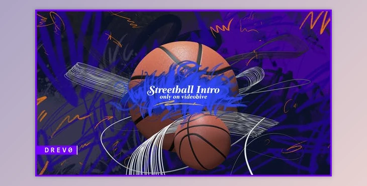 Download Streetball Intro/ NBA/ Basketball Night/ Sport Promo/ Graffiti/ Street/ Broadcast Design/ Game/ Ball (Videohive 39362548) - AE Project