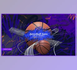 Download Streetball Intro/ NBA/ Basketball Night/ Sport Promo/ Graffiti/ Street/ Broadcast Design/ Game/ Ball (Videohive 39362548) - AE Project