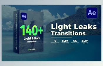 Download <span class='badge badge-warning'>Light</span> <span class='badge badge-warning'>Leaks</span> Transitions (Videohive 43311023) - AE Project