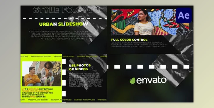 Download Urban Slideshow for After Effects (Videohive 43253039) - AE Project