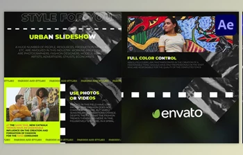 Download Urban Slideshow for After <span class='badge badge-warning'>Effects</span> (Videohive 43253039) - AE Project