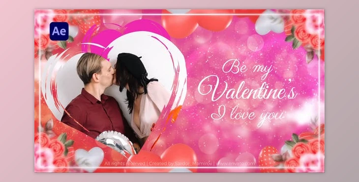 Download Valentines Slideshow || Love Story Slideshow (Videohive 43267356) - AE Project
