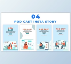 Download Pod Cast on Air Instagram Story (Videohive 38986343) - AE Project