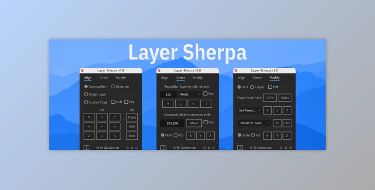 Download Aescripts Layer-sherpa v1.0