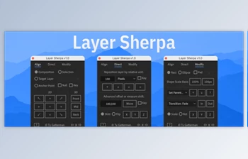 Download <span class='badge badge-warning'>Aescripts</span> Layer-sherpa v1.0