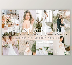 Download Light and Airy Wedding HIM & HER Fine Art Lightroom Presets