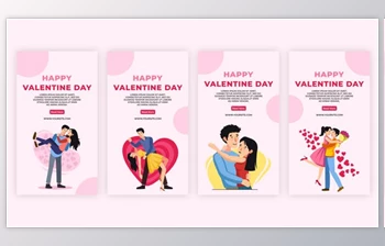 Download Romantic Valentine Day Celebration Instagram Story <span class='badge badge-warning'>Pack</span> (<span class='badge badge-warning'>Videohive</span> 39061581) - AE Project