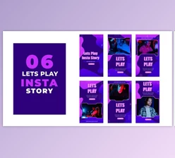 Download Lets Play Music Instagram Stories Pack (Videohive 39215946) - AE Project