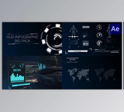Download Hud Infographic Big Pack for After Effects (Videohive 43235711) - AE Project
