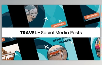 Download Travel - Social <span class='badge badge-warning'>Media</span> Posts (Videohive 43396575) - AE Project