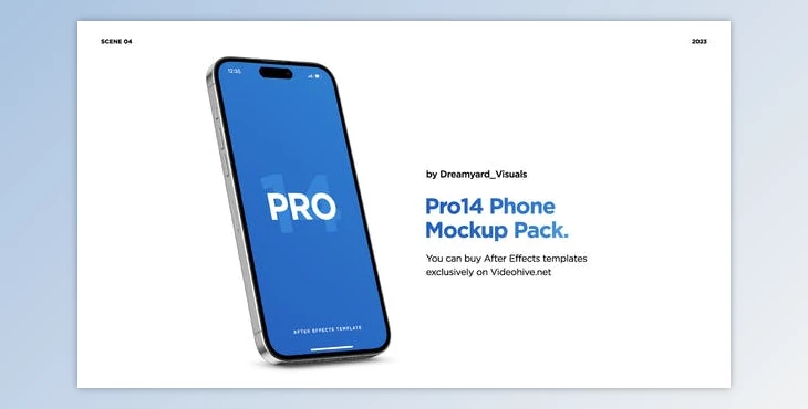 Download Pro14 Phone Mockup Pack (Videohive 43372112) - AE Project