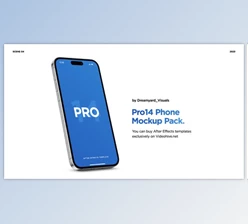 Download Pro14 Phone Mockup Pack (Videohive 43372112) - AE Project