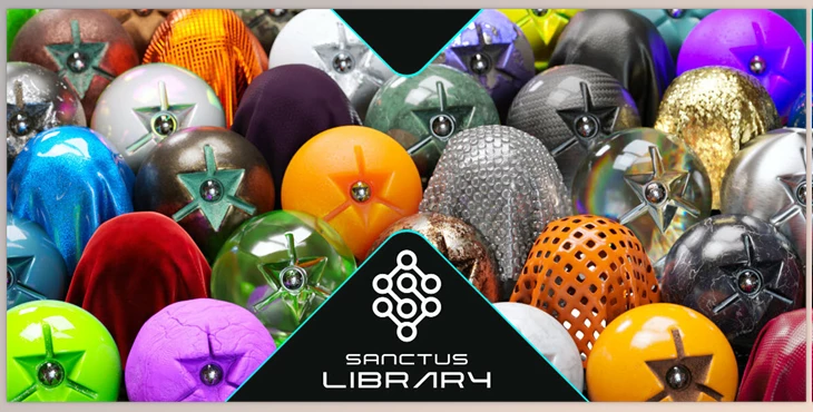 Download Blender Market – Sanctus Library - Procedural Materials v3.2