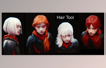 Gumroad - Download Hair Tool v4.5.1 + <span class='badge badge-warning'>Library</span> for Blender