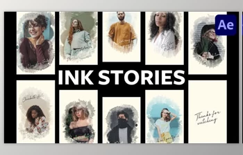 Download Instagram <span class='badge badge-warning'>Ink</span> Historical Stories for After Effects (Videohive 43218056) - AE Project