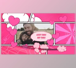 Download Valentine Comic Opener (Videohive 43433146) - AE Project