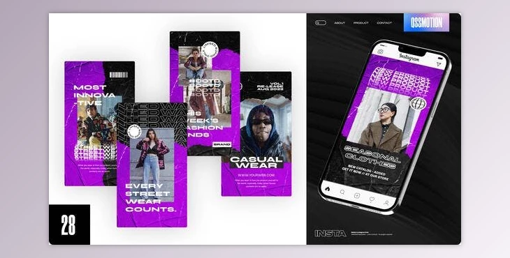 Download Urban Streetwear Instagram Stories (Videohive 43434215) - AE Project