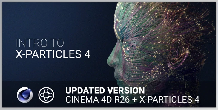 Download Intro to X-Particles 4: Creating Abstract Images in Cinema 4D R26 By Davide Frusteri