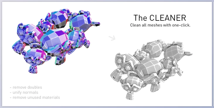 Download Blender Market – Cleaner v1.2.0