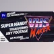 Download VHS Overlay Maker | Mogrt Tool (Videohive 37729300)