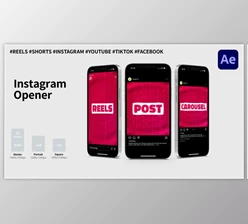 Download Instagram Stomp Opener (Videohive 43068880) - AE Project