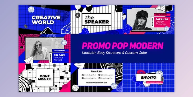 Download Promo Pop Modern (Videohive 42355963) - AE Project