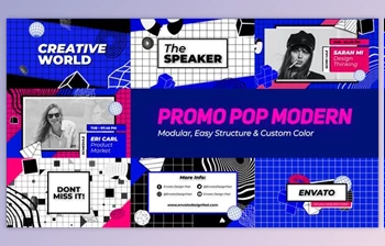 Download Promo <span class='badge badge-warning'>Pop</span> Modern (Videohive 42355963) - AE Project