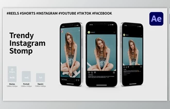 Download Trendy Instagram <span class='badge badge-warning'>Stomp</span> (Videohive 43448614) - AE Project