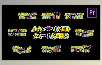 Download Animated Text Stickers – <span class='badge badge-warning'>Premiere</span> Pro (<span class='badge badge-warning'>VideoHive</span> 43237954)