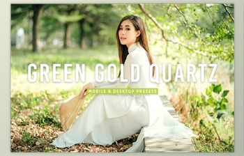 Download Green Gold Quartz <span class='badge badge-warning'>Lightroom</span> Presets <span class='badge badge-warning'>Creativemarket</span> - 12733635