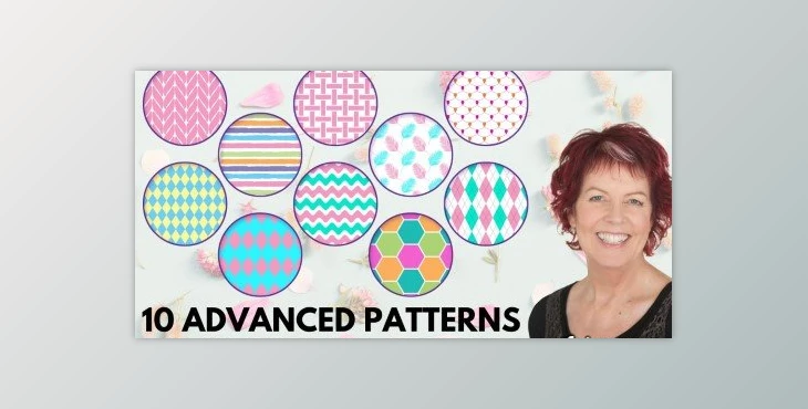 Download 10 Advanced Photoshop Patterns to Make and Sell – A Graphic Design for Lunch™ Class