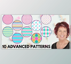 Download 10 Advanced Photoshop Patterns to Make and Sell – A Graphic Design for Lunch™ Class
