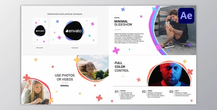Download Simple Shapes Slideshow for After Effects (Videohive 43576845) - AE Project