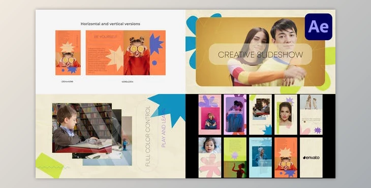 Download Creative Colorful Slideshow for After Effects (Videohive 43470123) - AE Project