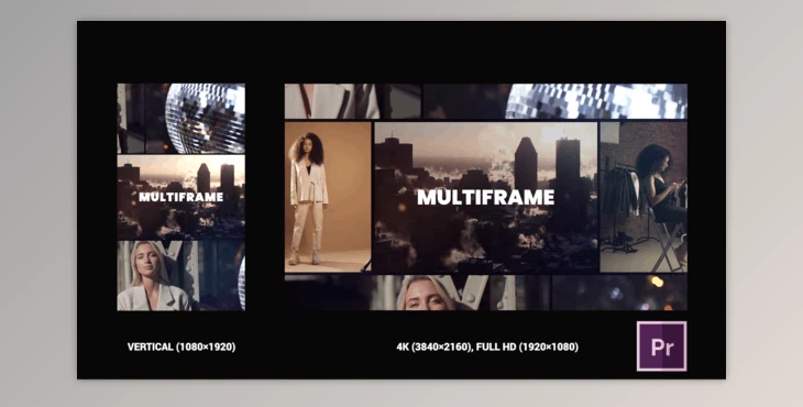 Download Multiframe Opener (Videohive 38413539) - PR Project