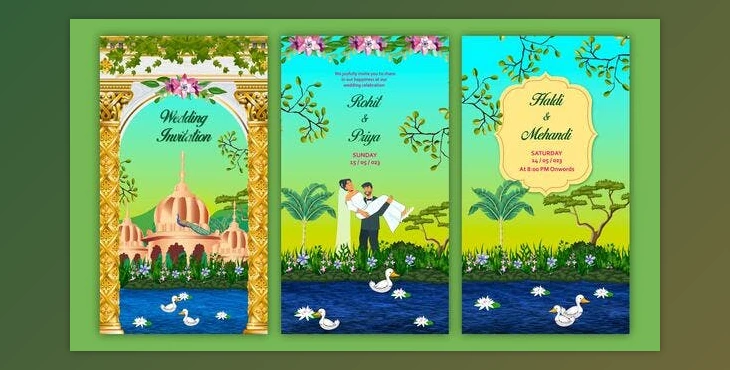 Download Western Wedding Invitation Video Card (Videohive 43585489) - AE Project