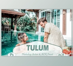 Download 10 Tulum Photoshop Actions and ACR