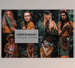 Download 12 Vision of Beauty Photoshop Actions