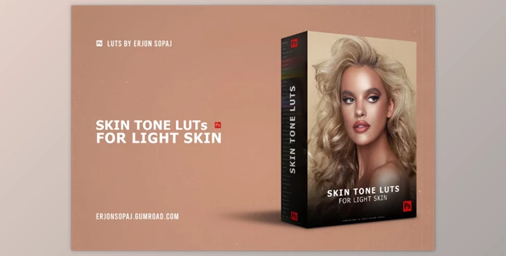Download Erjon Sopaj – Skin Tone LUTs for Light Skin