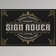 Download Sign Rover – a Vintage Sign Font