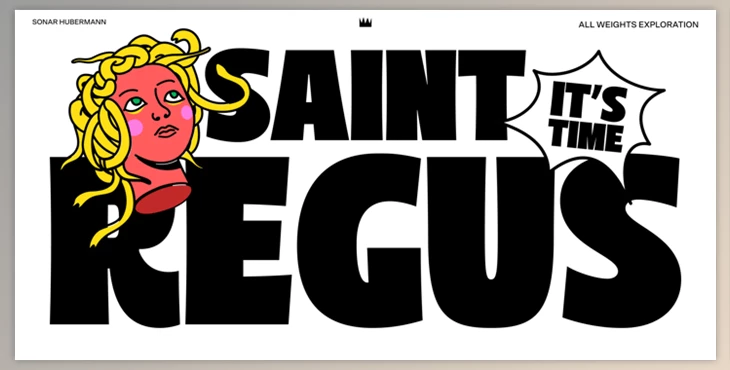 Download Saint Regus Font Family