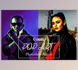 Download Creativemarket - Comic Pop Art Photoshop Action
