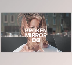Download Premium Overlays Broken Mirror (Videohive 43242371) - AE Project