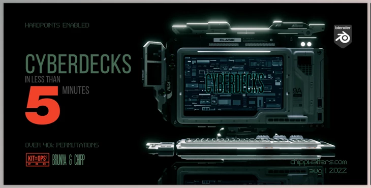Download Blender Market – Cyberdecks v1.0